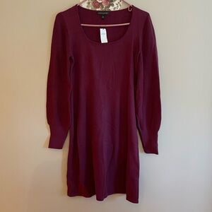 NWT Banana Republic Burgundy Sweater Dress, Size XS